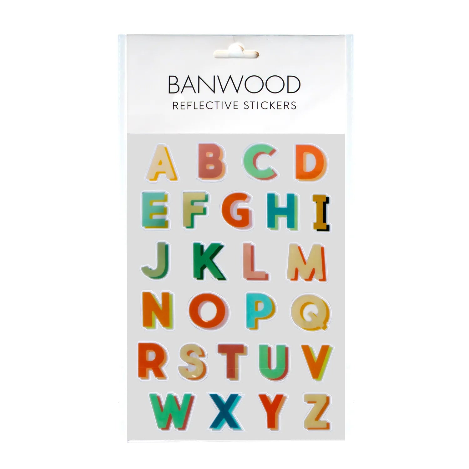 反射ステッカー ALPHABET